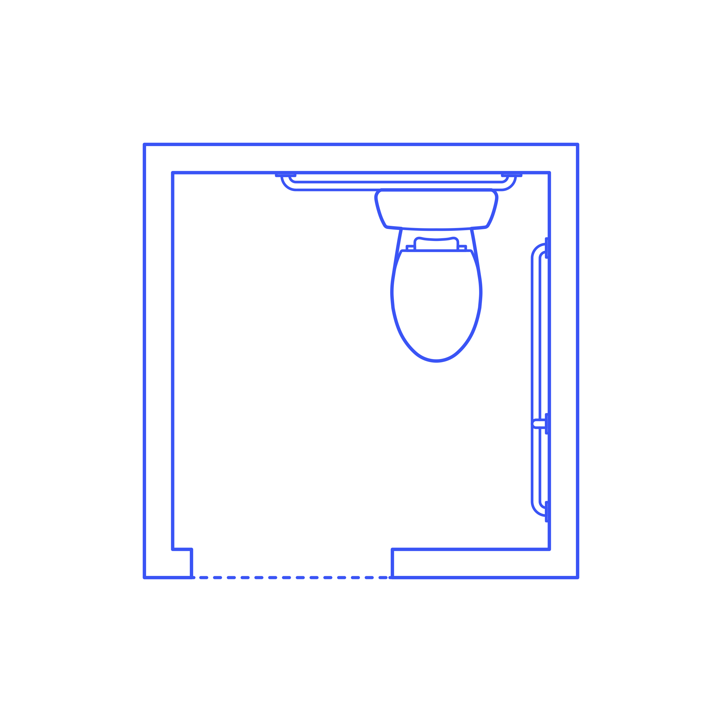 Layouts Bathrooms Quarter Accessible Toilet Silhouette Cutting Svg Files Free Vectors